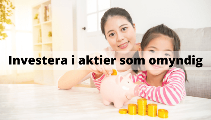Köpa aktier - under 18 år och omyndig
