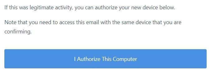 Legitimering coinbase