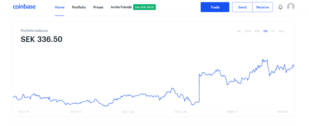 coinbase plattform