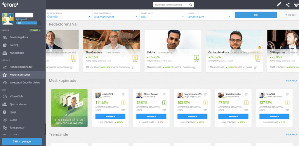 copytrading etoro