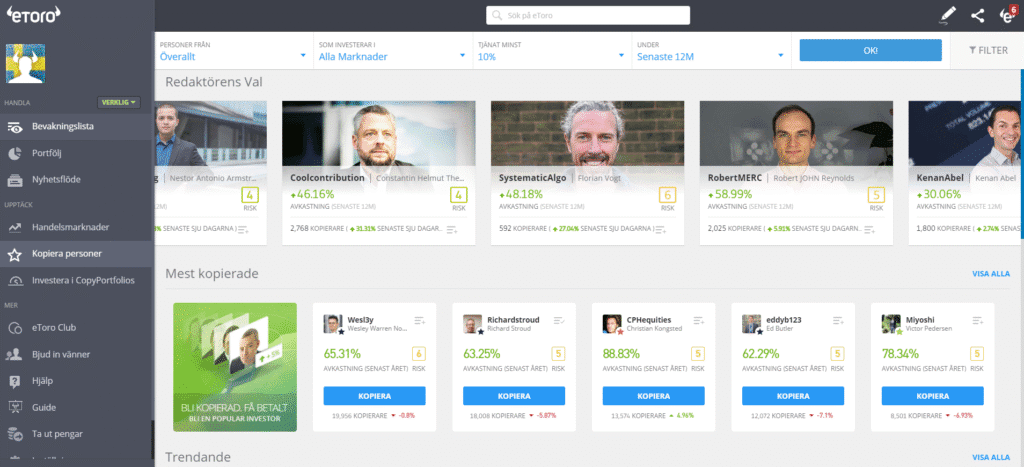 etoro copytrading