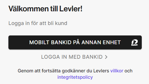Bank ID levler