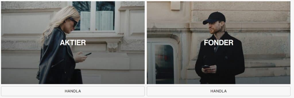 Levler handla aktier och fonder