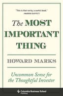 The Most Important Thing book cover