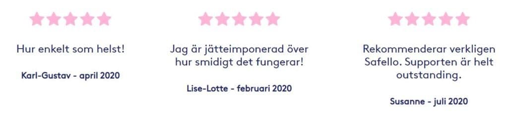 omdömen från andra om safello omdömen från andra om safello
