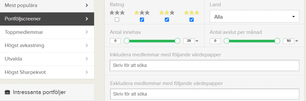sortera bland investerare shareville nordnet sortera bland investerare shareville nordnet