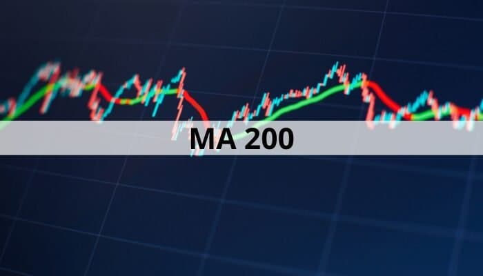MA200 glidande medelvärde MA200 glidande medelvärde